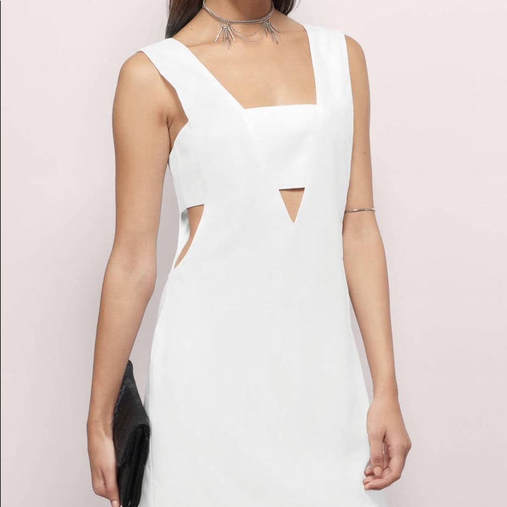 Tobi White Cut Out Dress
